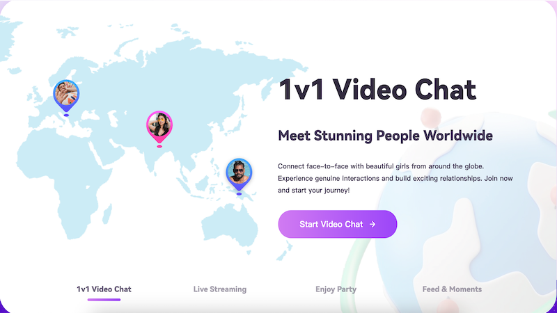 chamet-1v1 video chat