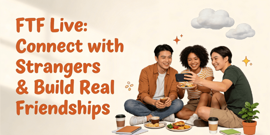 FTF Live: Connect with Strangers & Build Real Friendships