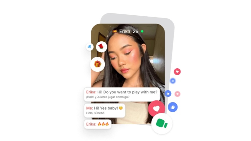 CallMeChat provides secure, moderated 1-on-1 chat rooms for instant, meaningful conversations.