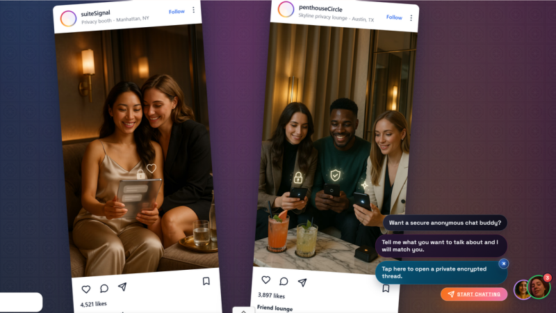 Chatiwi is a browser based anonymous chat platform with instant access and no account required.