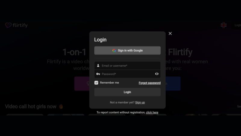Log in first to start chatting.