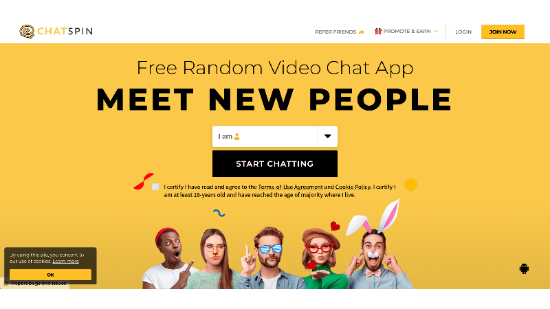 Chatspin led early, but newer platforms offer faster, better experiences.